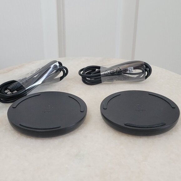 Belkin Quick Charge Wireless Charging 2 Pack 10W Qi Certified Charger Pads - Picture 2 of 6